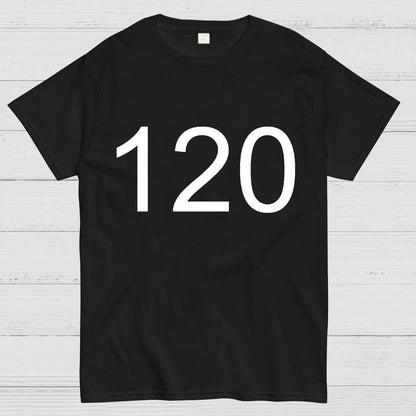 Number 120 Game Movie Geek T-Shirt