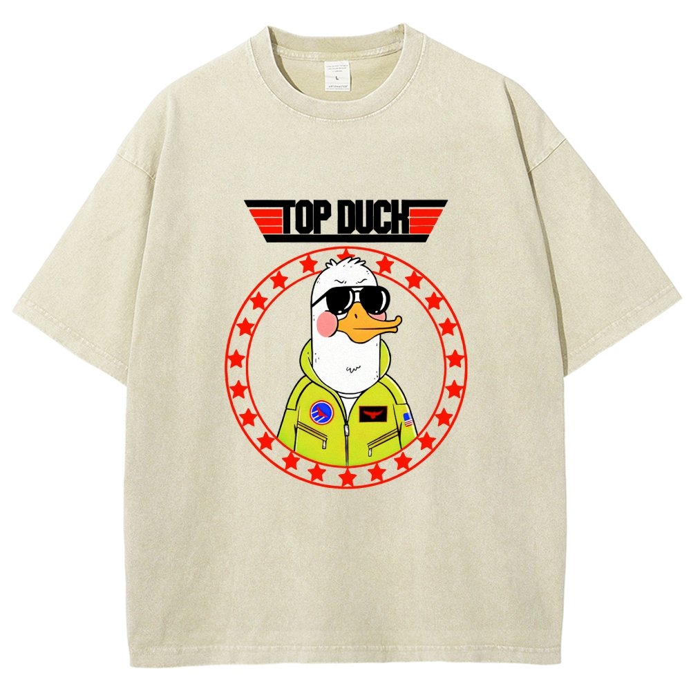Top Duck Vintage Distressed T-shirt