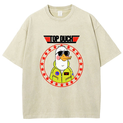 Top Duck Vintage Distressed T-shirt