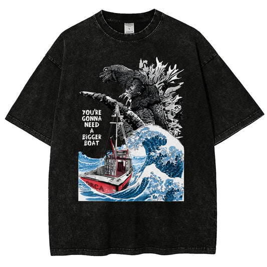 You need a bigger boat Funny Vintage Distressed T-shirt
