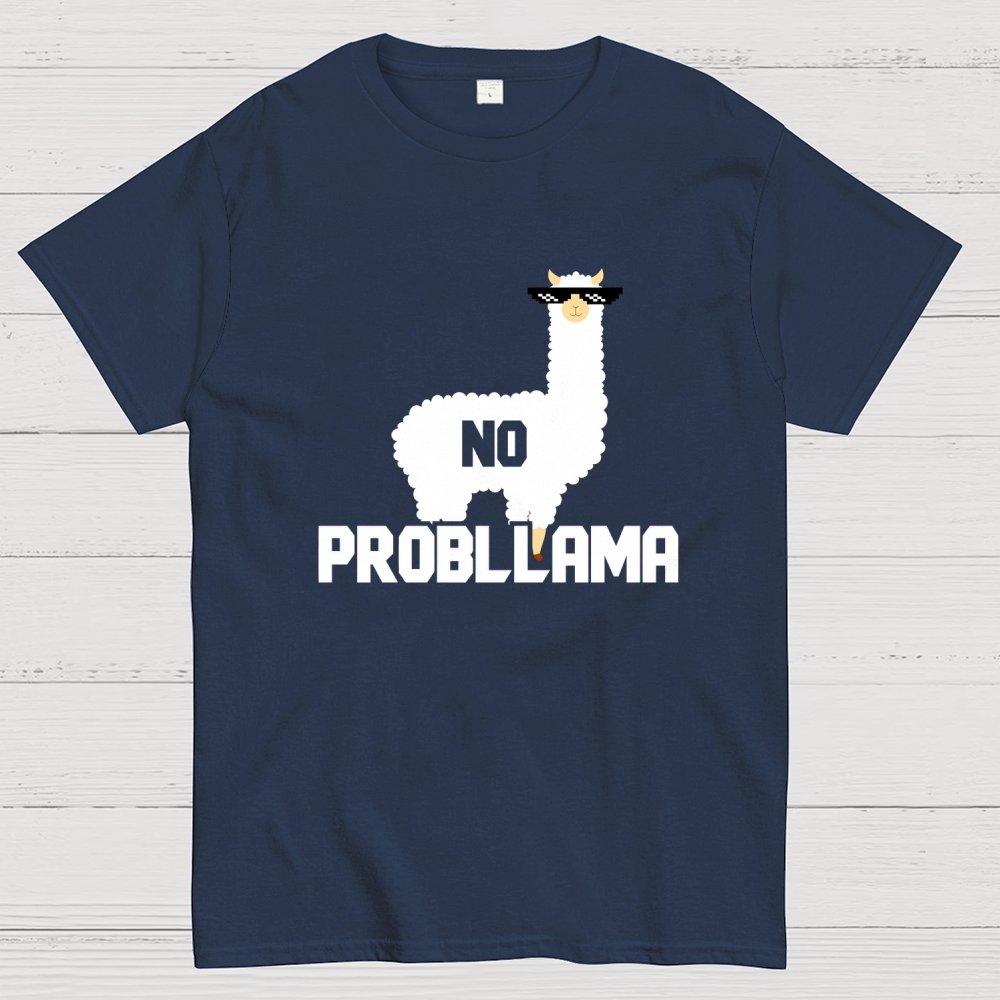 No Probllama Geek T-Shirt