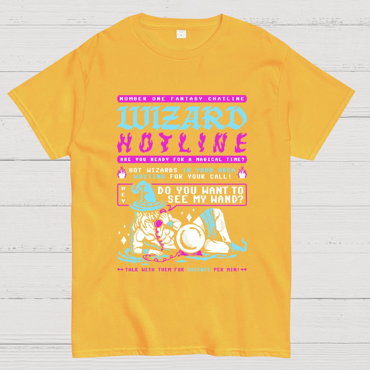 Wizard Hotline Geek T-Shirt