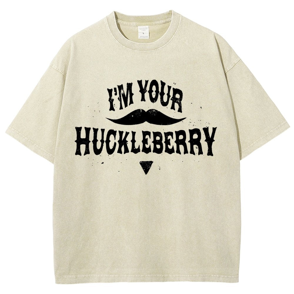 I'm Your Huckleberry Vintage Distressed T-shirt