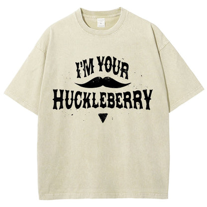 I'm Your Huckleberry Vintage Distressed T-shirt