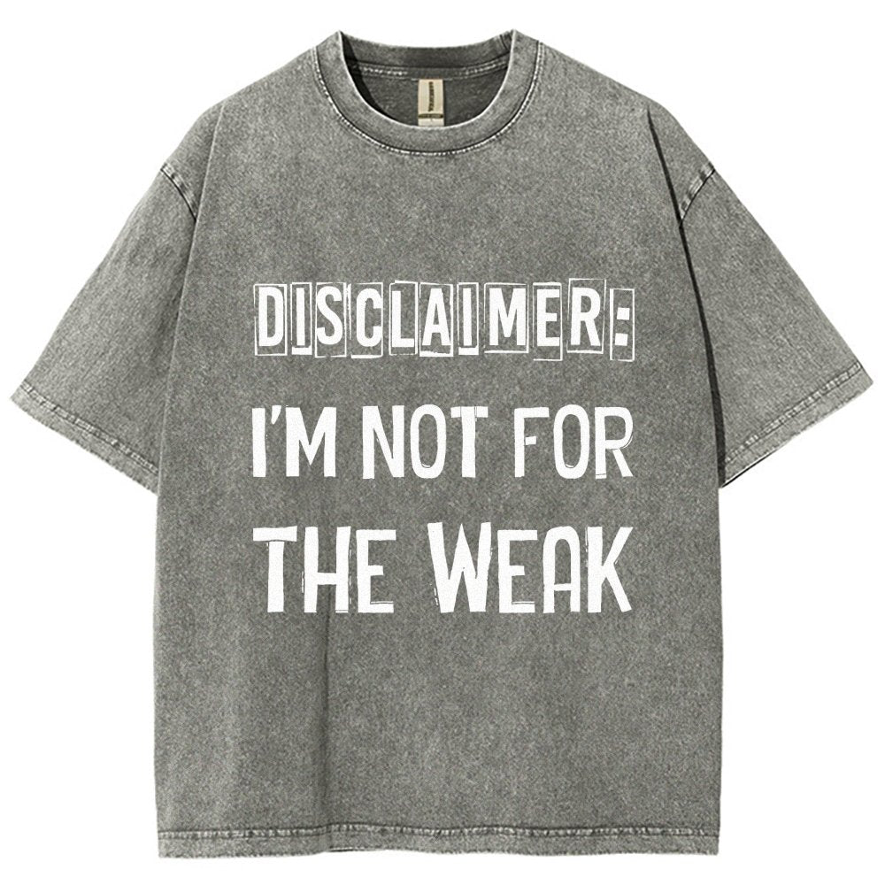 Disclaimer Vintage Distressed T-shirt