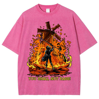Defender of the Old Land REMIX Vintage Distressed T-shirt