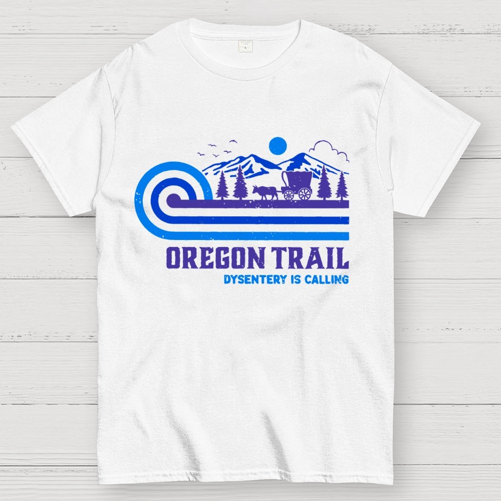 Vintage Oregon Trail Geek T-Shirt