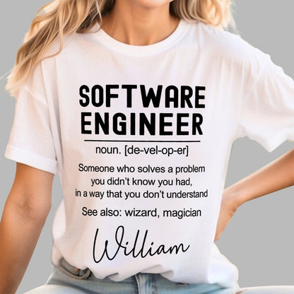 Software Engineer Geek T-Shirt