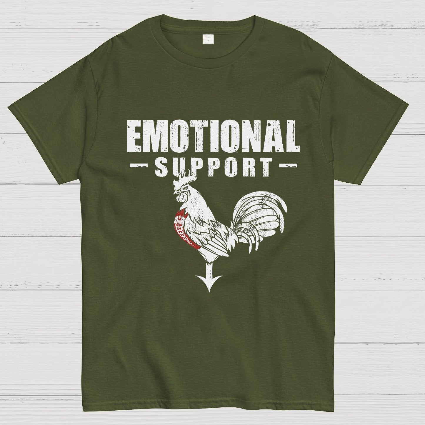Emotional Support Cock Geeky T-Shirt