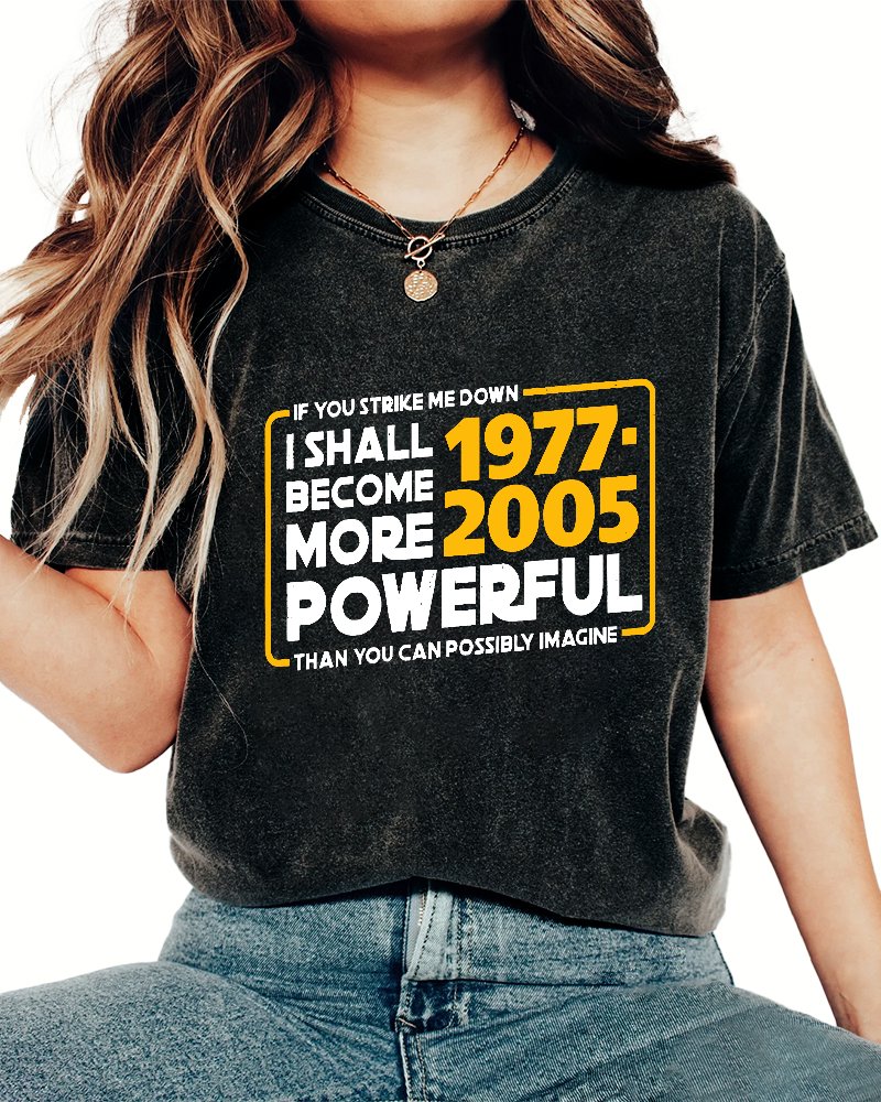 I Shall Become More Powerful Vintage Distressed T-shirt
