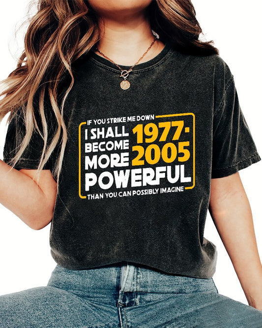 I Shall Become More Powerful Vintage Distressed T-shirt