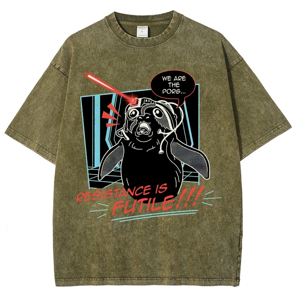 We Are Unstoppable Is Futile   Vintage Distressed T-shirt