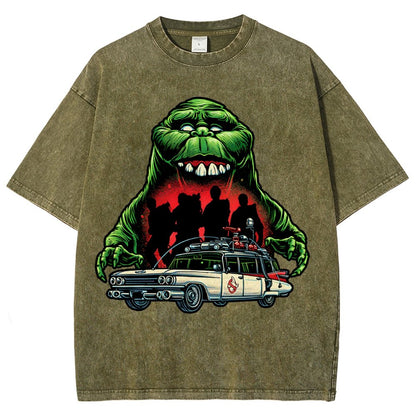 Green Slime Vintage Distressed T-shirt