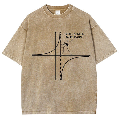 You Shall Not Pass Vintage Distressed T-shirt