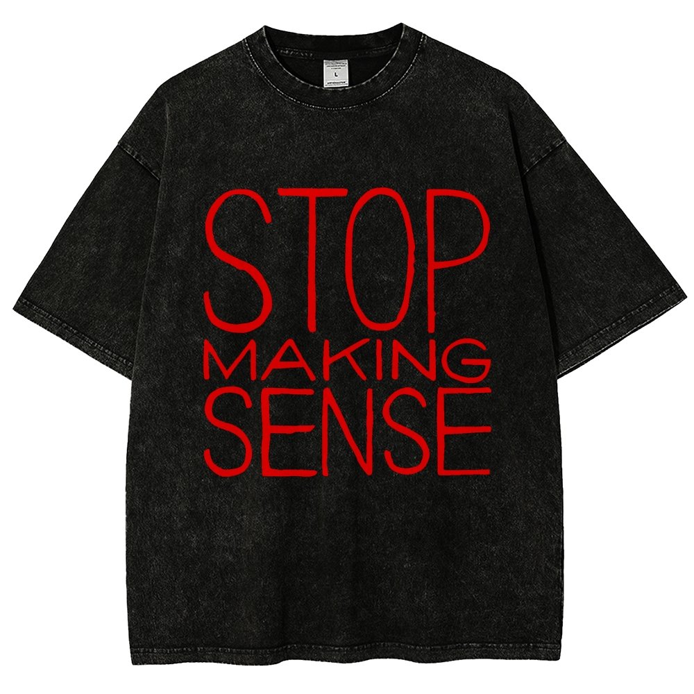 Stop Making Sense Vintage Distressed T-shirt