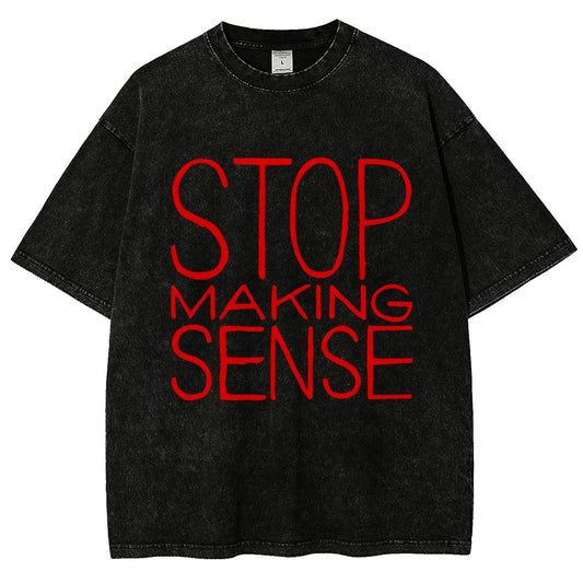 Stop Making Sense Vintage Distressed T-shirt
