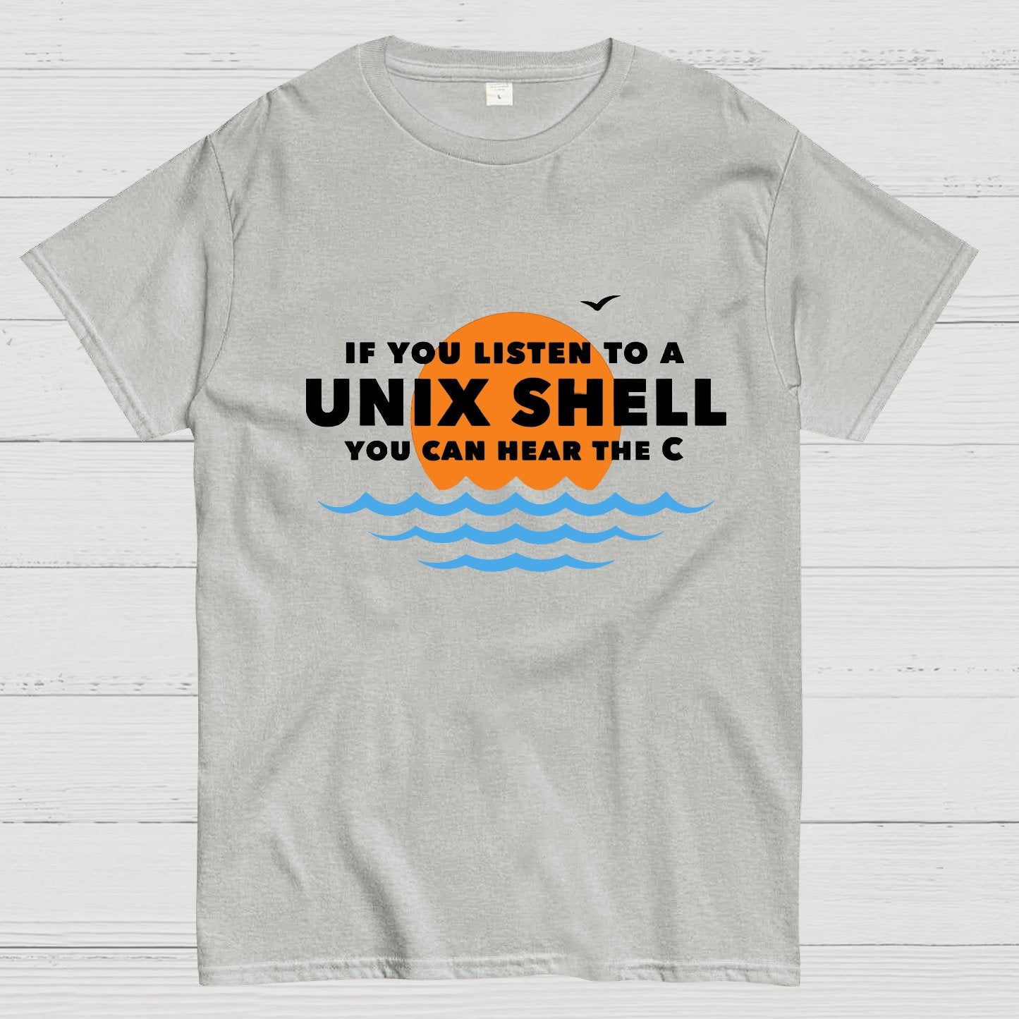 Unix Shell Geeky T-Shirt