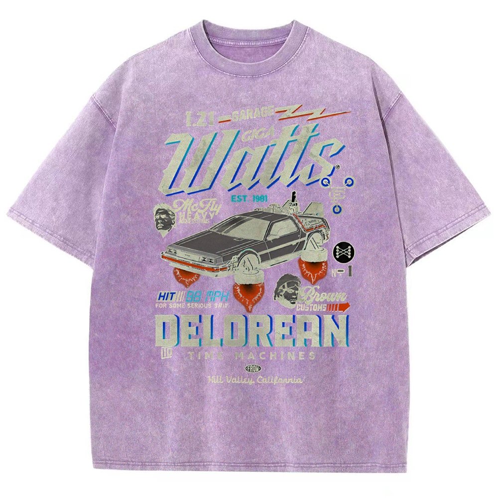 Gigawatts Garage Remix Vintage Distressed T-shirt