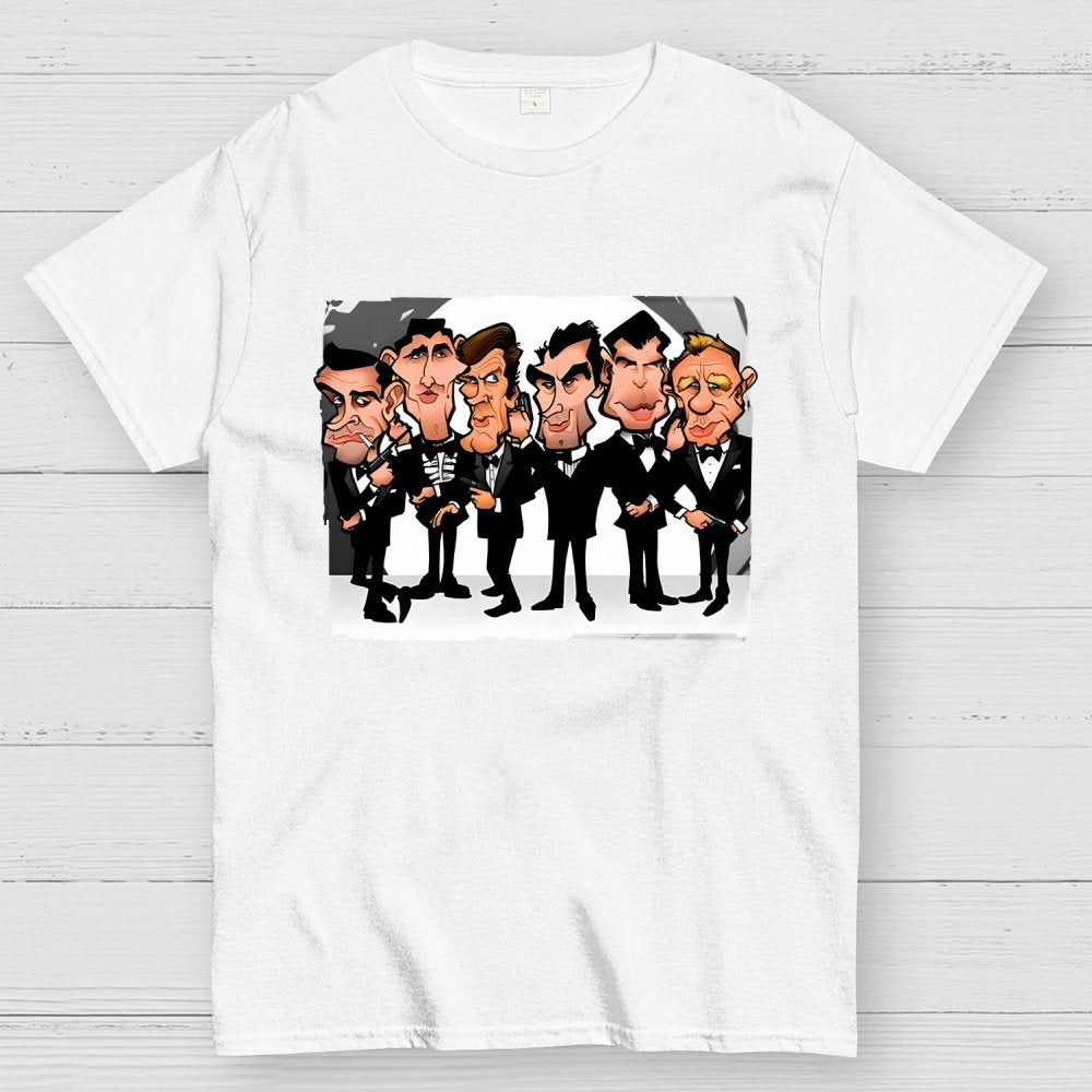 Six Faces One Spy Geek T-Shirt