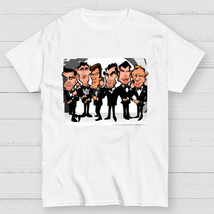 Six Faces One Spy Geek T-Shirt