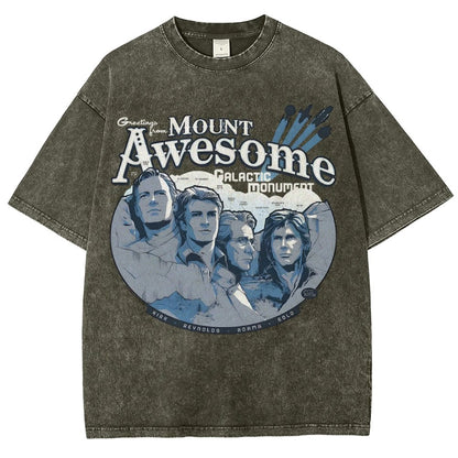 Mount Awesome Vintage Distressed T-shirt