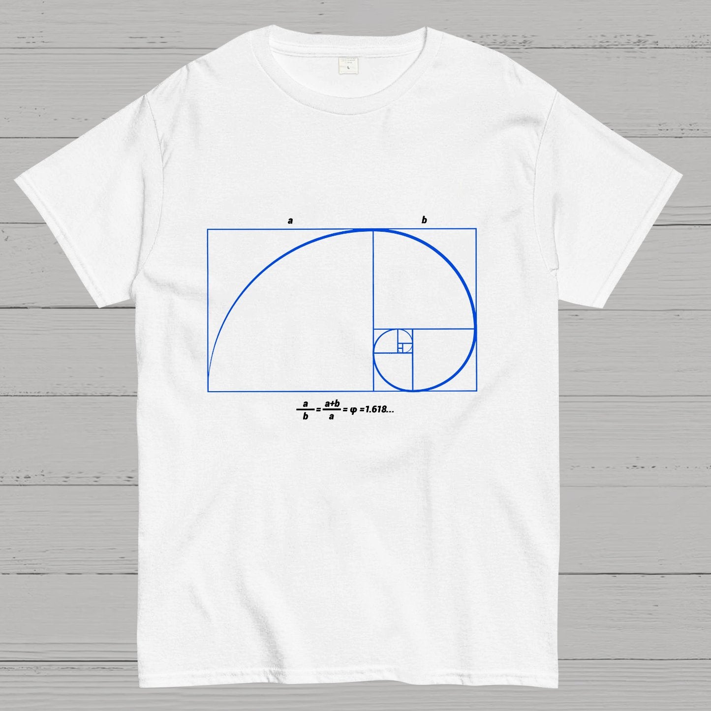 Fibonacci Shirt ∙ Math Art ∙ Science Engineer Geeky T-Shirt