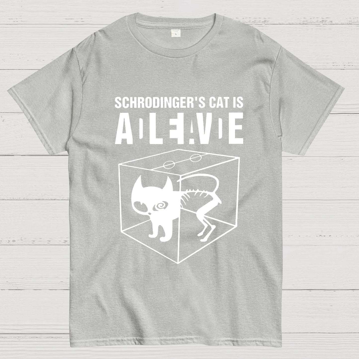 Schrodinger's Cat Geeky T-Shirt