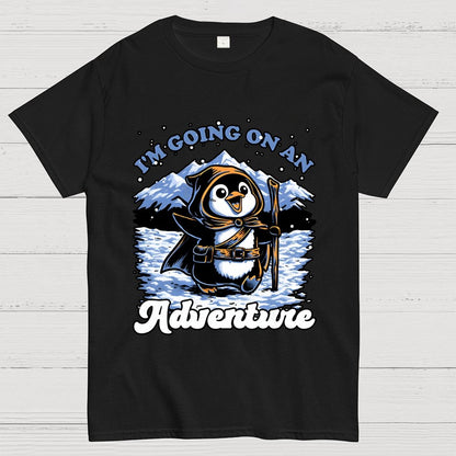 Penguin Adventure Meme Geek T-Shirt