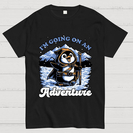 Penguin Adventure Meme Geek T-Shirt