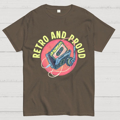 Retro and Proud Unisex Geek T-Shirt