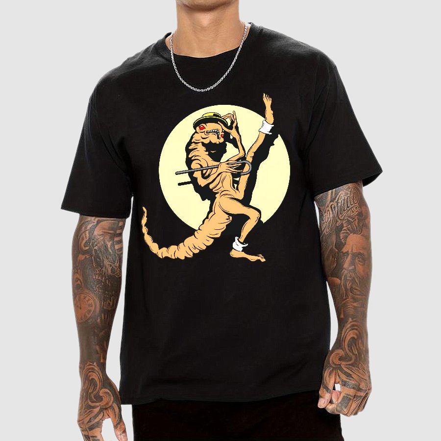 Space Creature Funny Magnet Geek T-Shirt