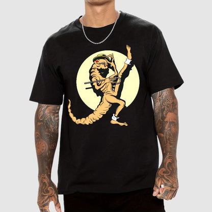 Space Creature Funny Magnet Geek T-Shirt