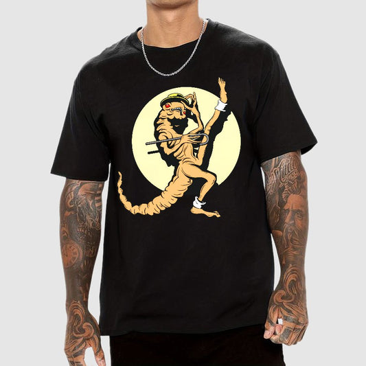 Space Creature Funny Magnet Geek T-Shirt