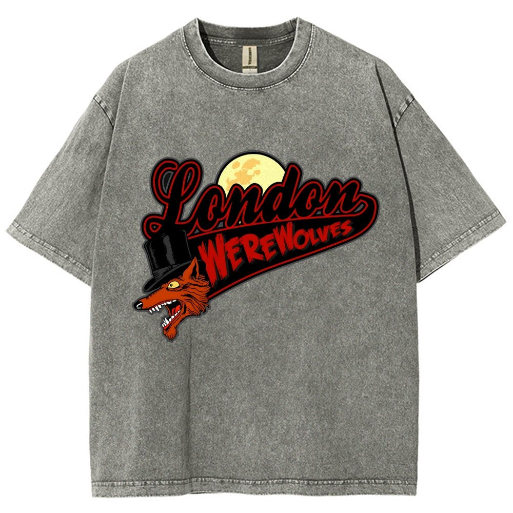 London Wolves Essential Vintage Distressed T-shirt