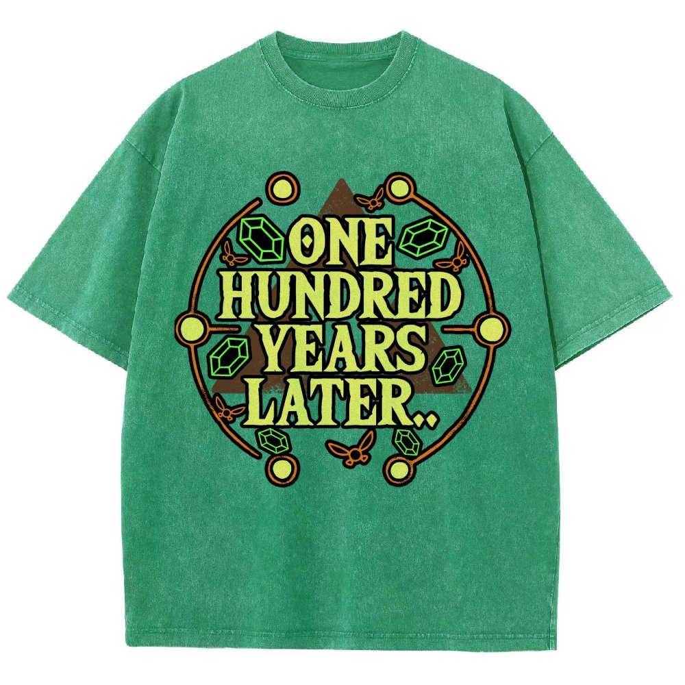One Hundred Years Later Vintage Distressed T-shirt