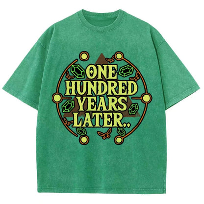 One Hundred Years Later Vintage Distressed T-shirt