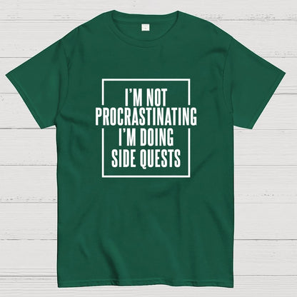 I'm Doing Side Quests Humor Gaming Geek T-Shirt
