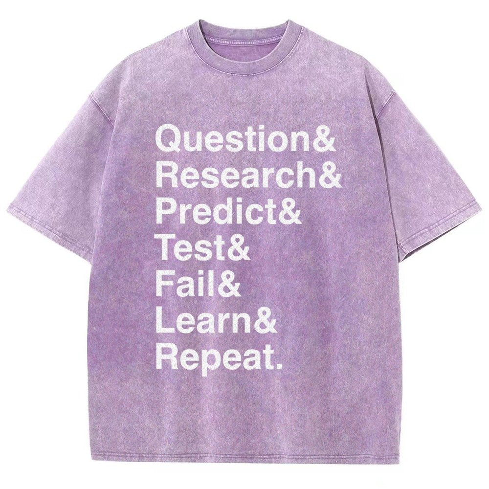 Scientific Method Vintage Distressed T-shirt