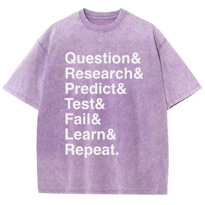 Scientific Method Vintage Distressed T-shirt