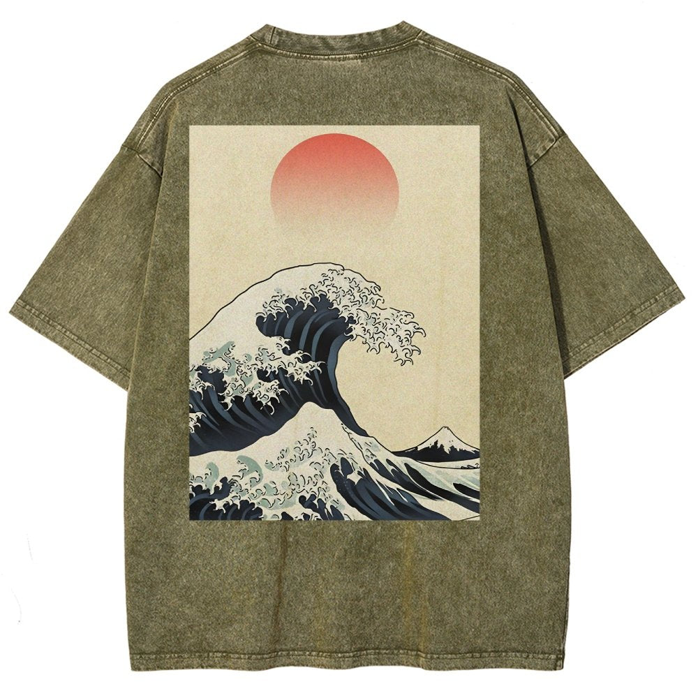 Sunny Wave Washed T-Shirt
