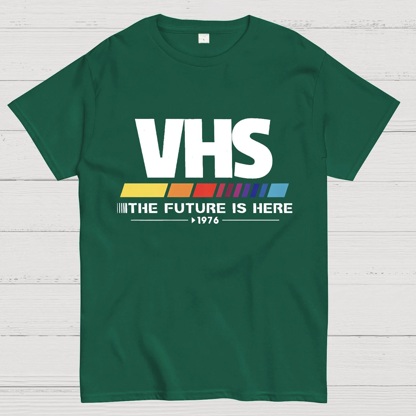 VHS - Video Homepage System The Future is Now Geeky T-Shirt