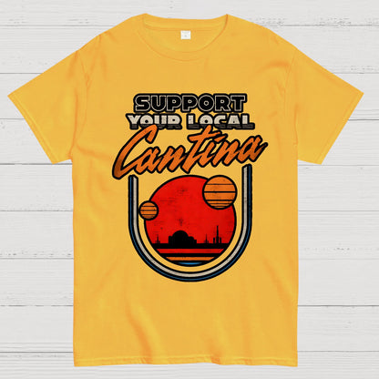 Support Your Local Hangout Geek T-Shirt