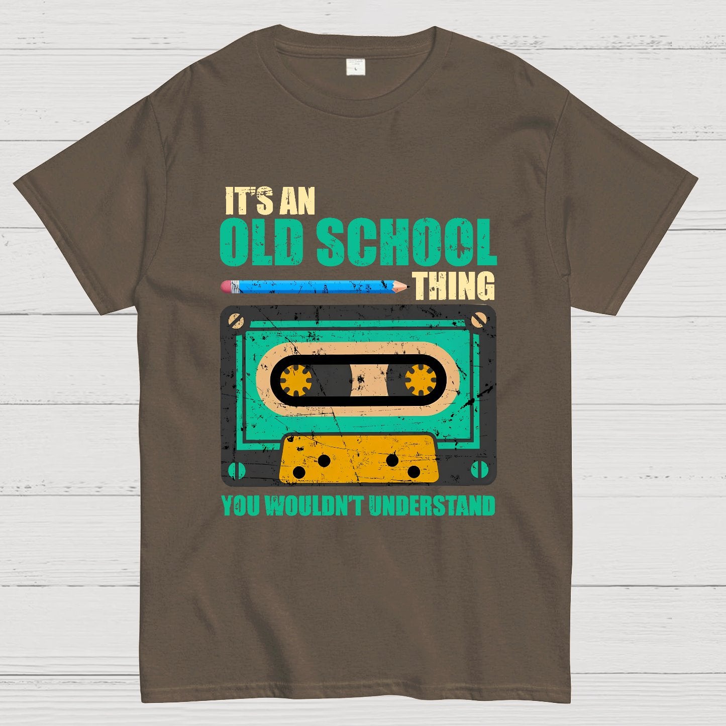Its an Old School Thing You Wouldnt Understand Vintage Cassette Geek T-Shirt