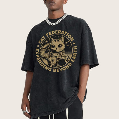 Universal Domination Vintage Distressed T-shirt