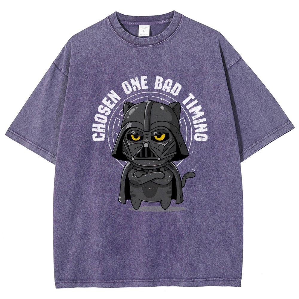Chosen One Bad Timing Vintage Distressed T-shirt