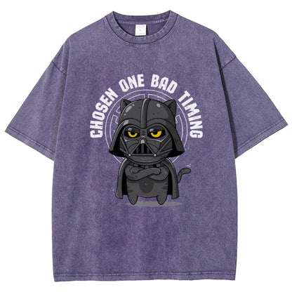 Chosen One Bad Timing Vintage Distressed T-shirt