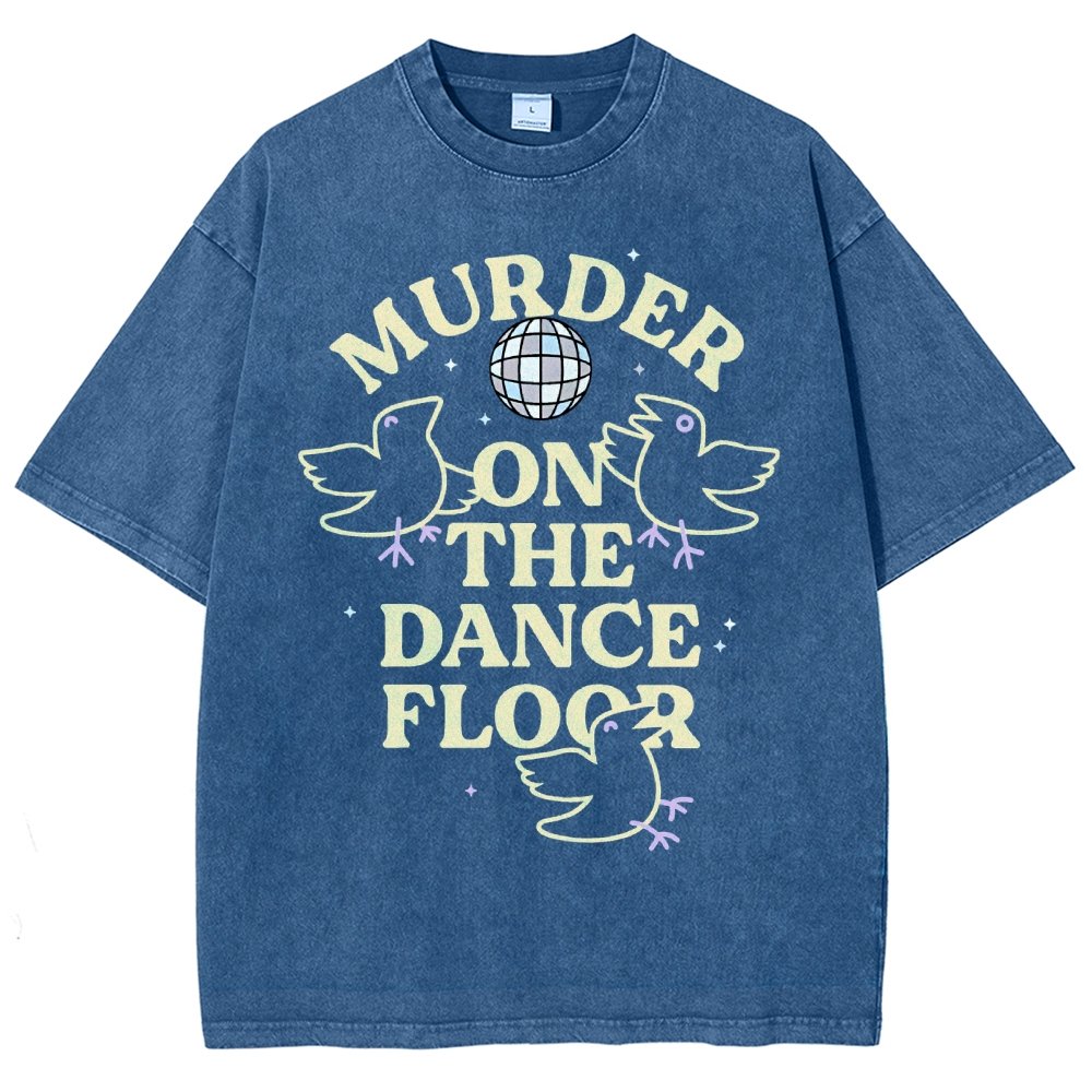 Murder On The Dance Floor Vintage Distressed T-shirt