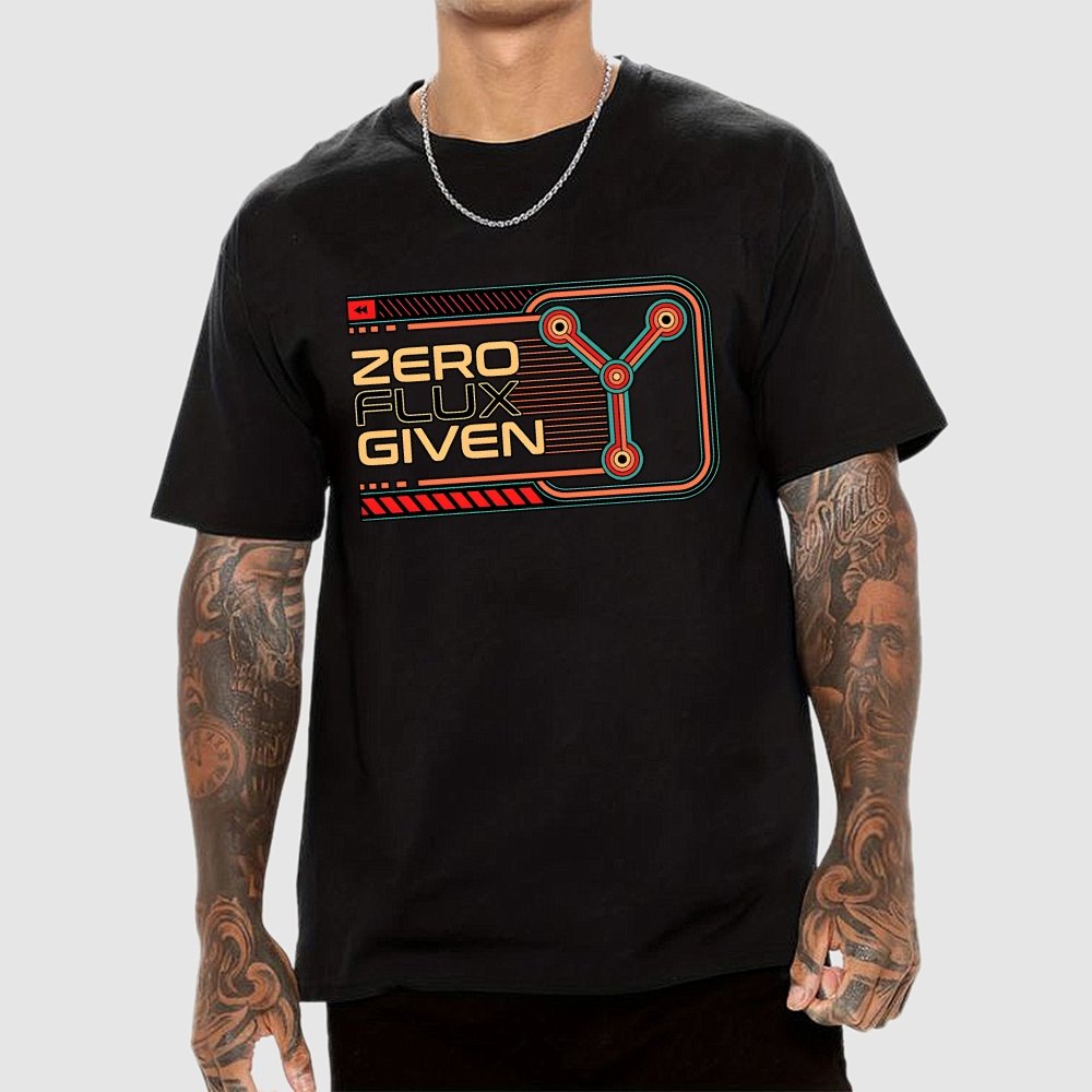 Zero Flux Given Retro Tech Geek T-Shirt