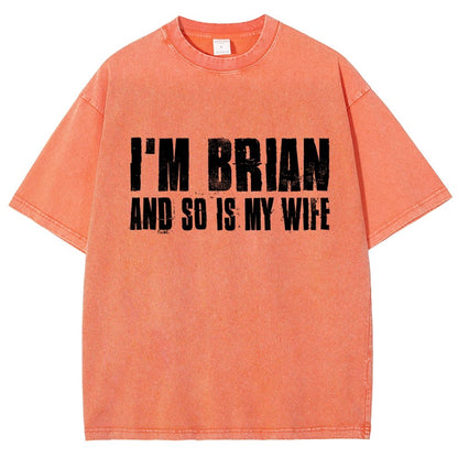 I'm Fred And So Is My Wife Vintage Distressed T-shirt