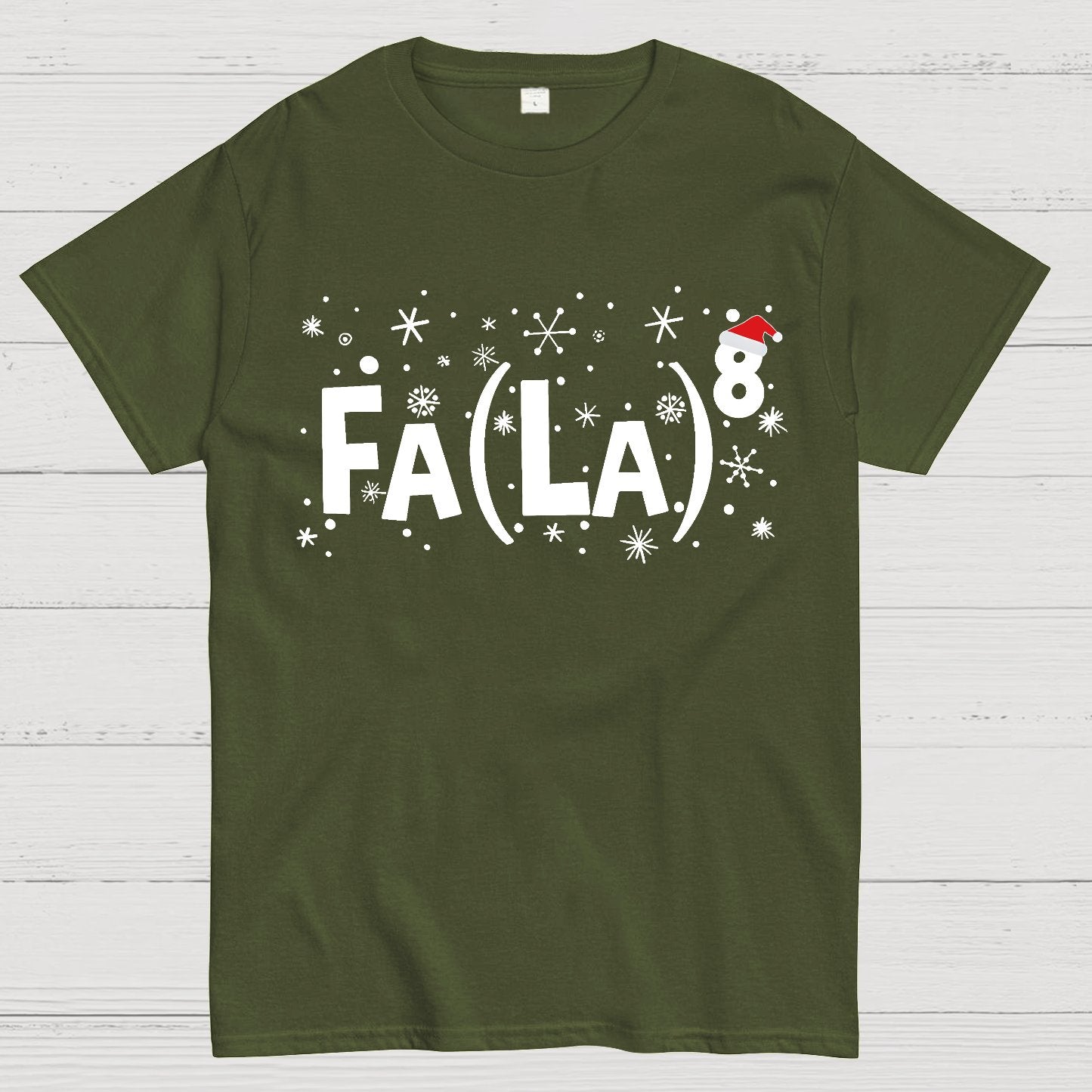 Math Christmas FaLaGeek T-Shirt